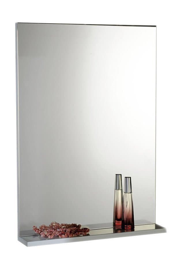 BETA lustro prostokątne 60x80x12 cm z półką