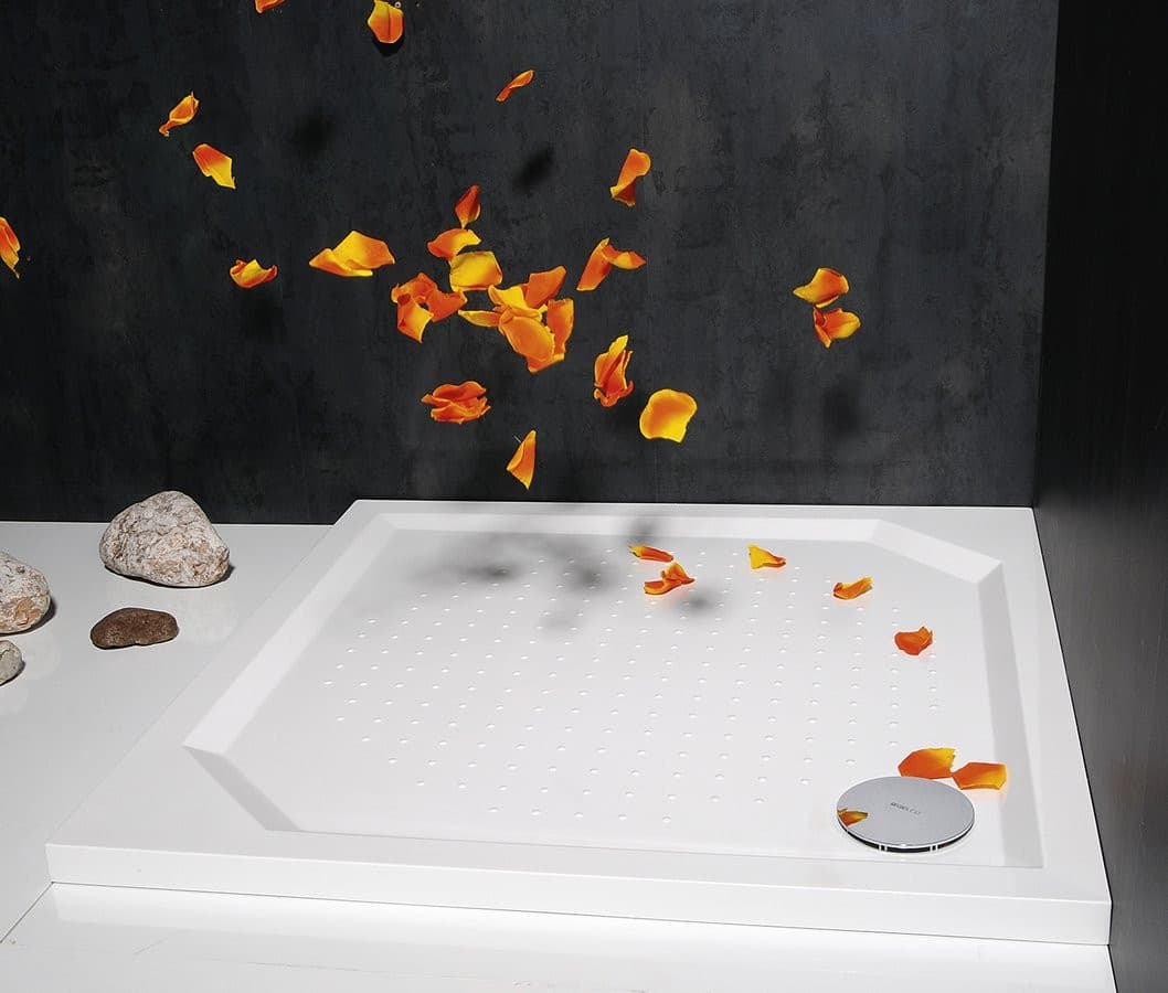 ANETA 90 brodzik kompozytowy, kwadrat 90x90cm
