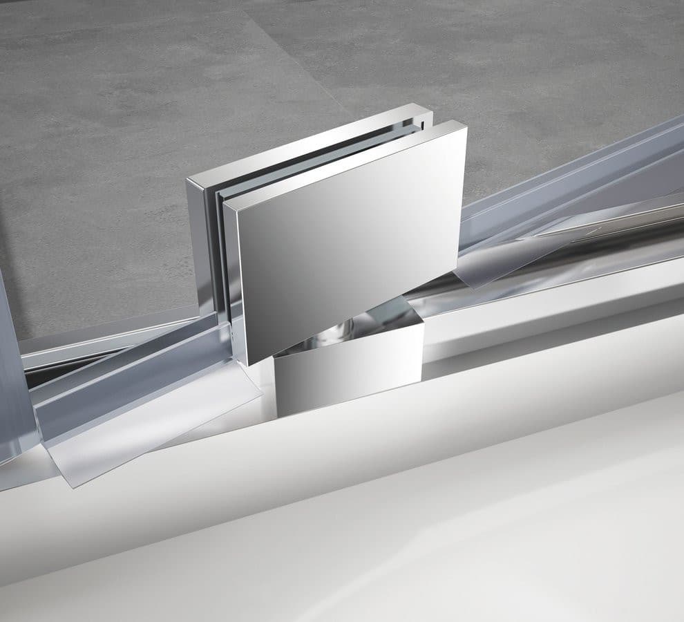 SIGMA SIMPLY drzwi prysznicowe obrotowe 900mm ze szkła czystego