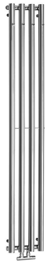 PILON grzejnik łazienkowy 270x1800 mm, chrom, z 4 wieszakami