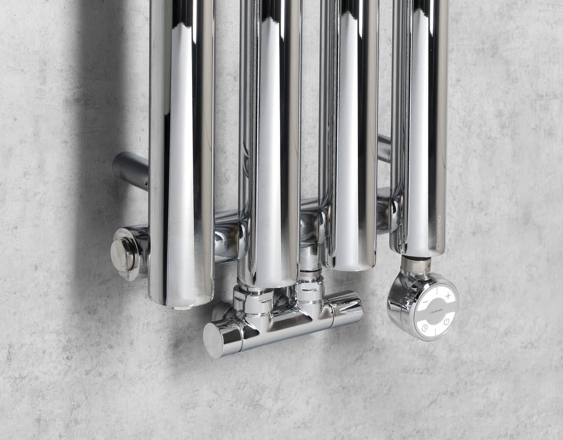PILON grzejnik łazienkowy 270x1800 mm, chrom, z 4 wieszakami