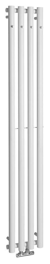 PILON grzejnik łazienkowy 270x1800 mm, biały mat z 4 wieszakami