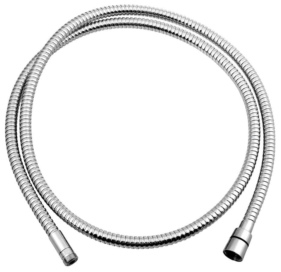 Wąż prysznicowy wysuwany F1/2-M3/8, 175 cm, stalowy chrom (Anti-Twist)
