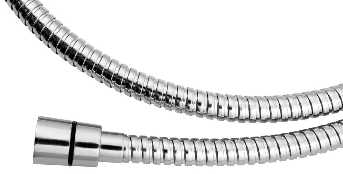 Wąż prysznicowy wysuwany F1/2-M3/8, 175 cm, stalowy chrom (Anti-Twist)