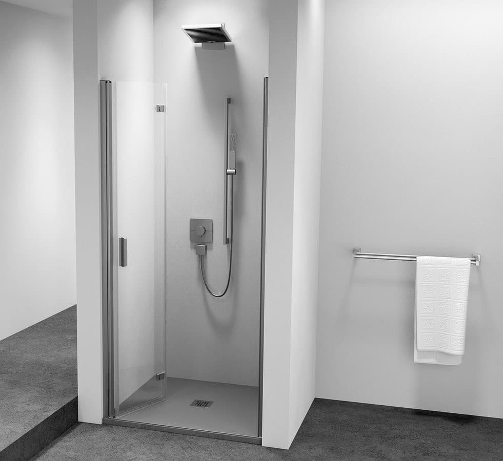 ZOOM drzwi prysznicowe do wnęki 700 mm, lewo otwierane, szkło przezroczyste