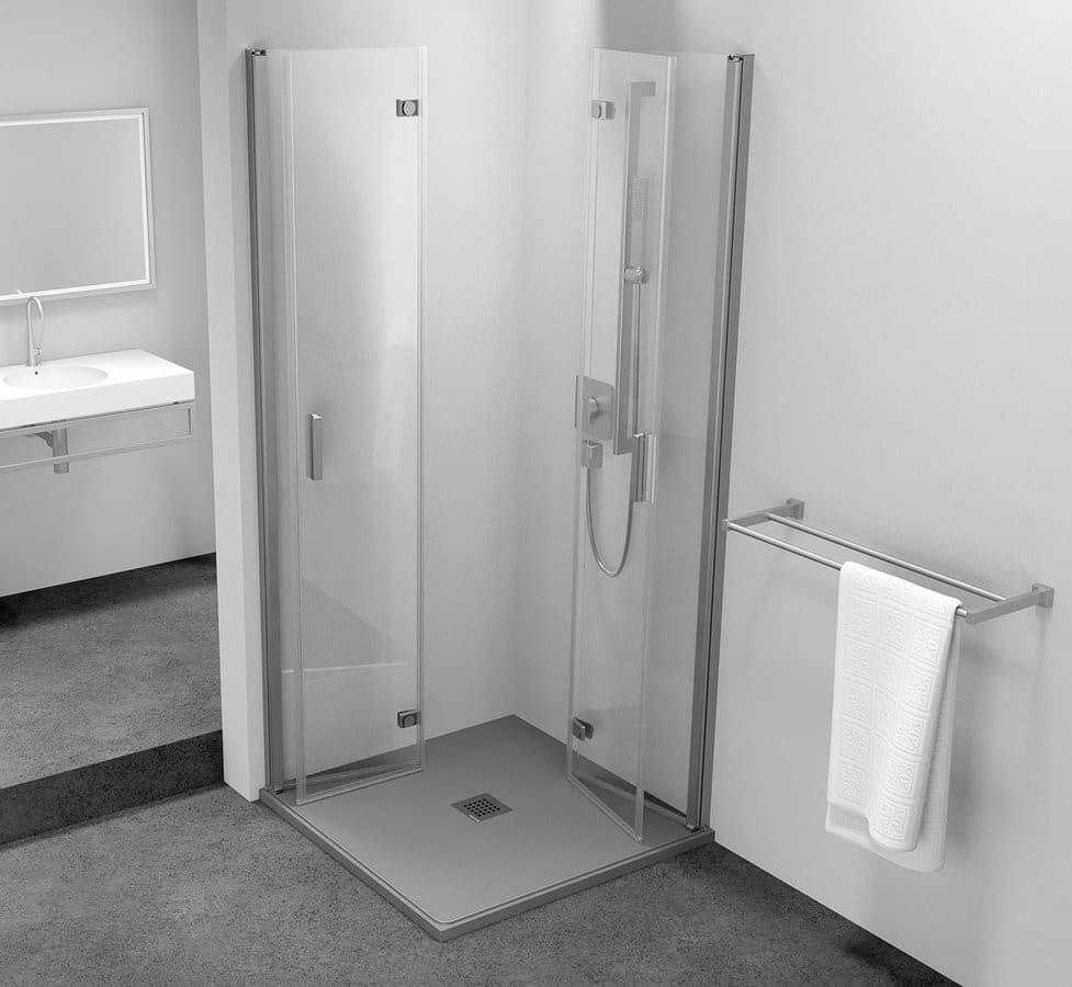 ZOOM kabina prysznicowa prostokątna 800x900mm, wejście z rogu