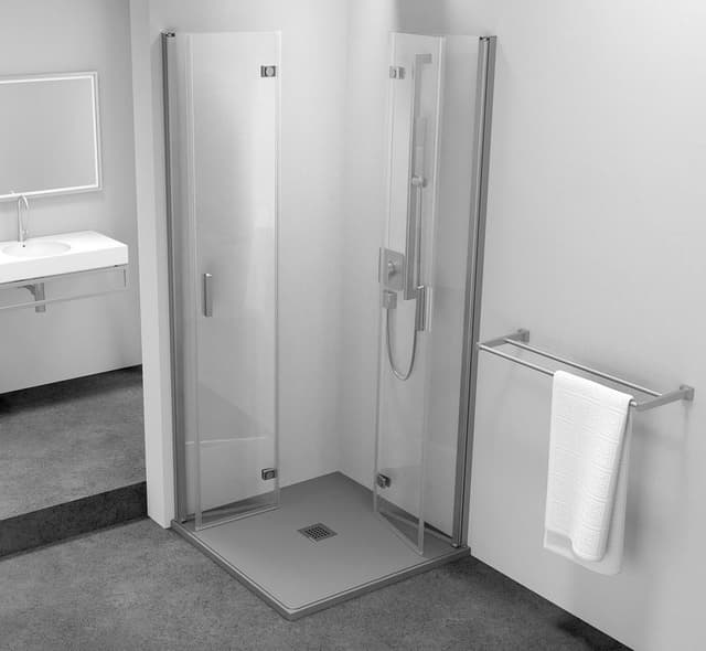 ZOOM kabina prysznicowa prostokątna 800x900mm, wejście z rogu