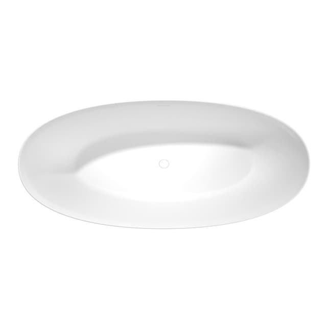 NOYA wolnostojąca wanna 170x76x56 cm, Solid Surface, biały mat