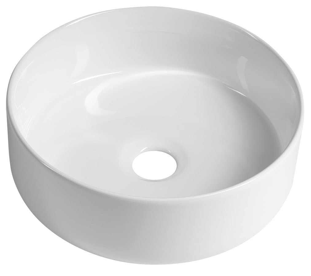 NIMIS ceramiczna umywalka nablatowa 30 cm biała