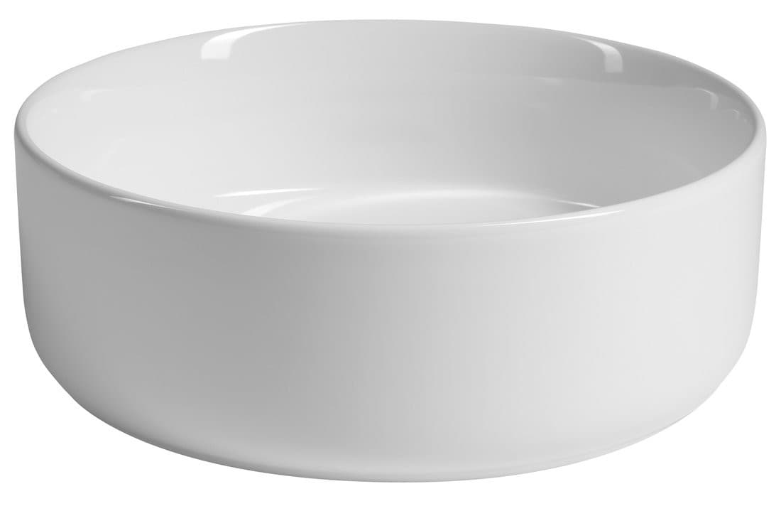 NIMIS ceramiczna umywalka nablatowa 30 cm biała