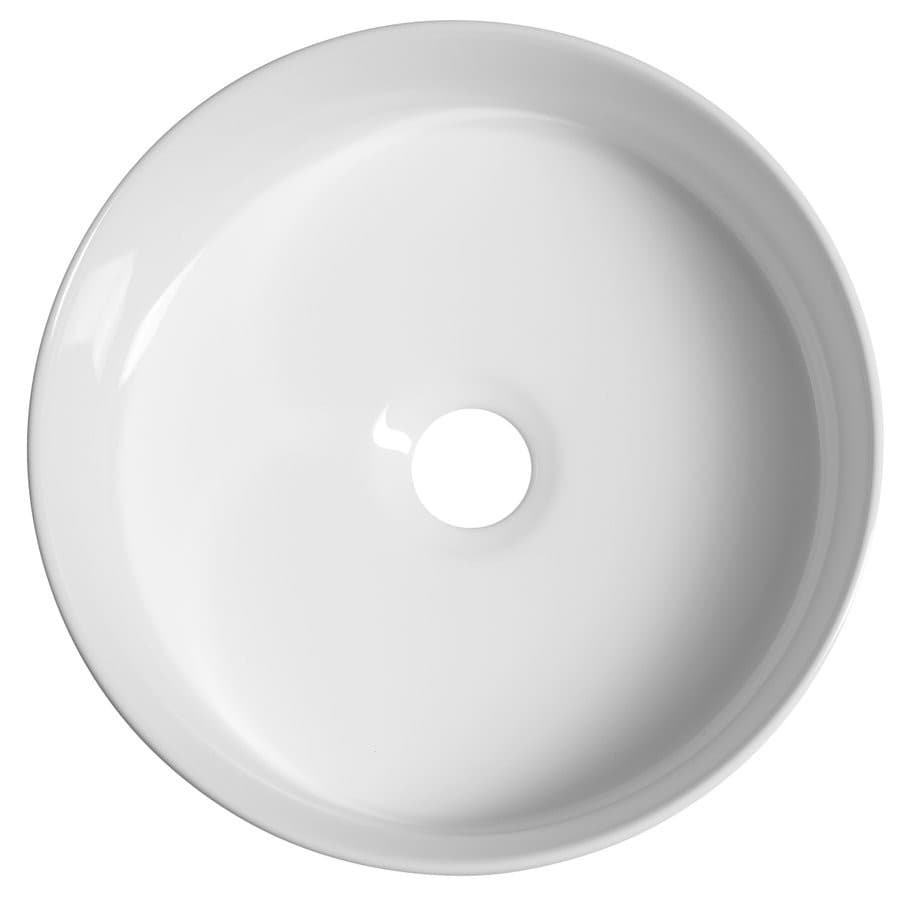 NIMIS ceramiczna umywalka nablatowa 30 cm biała