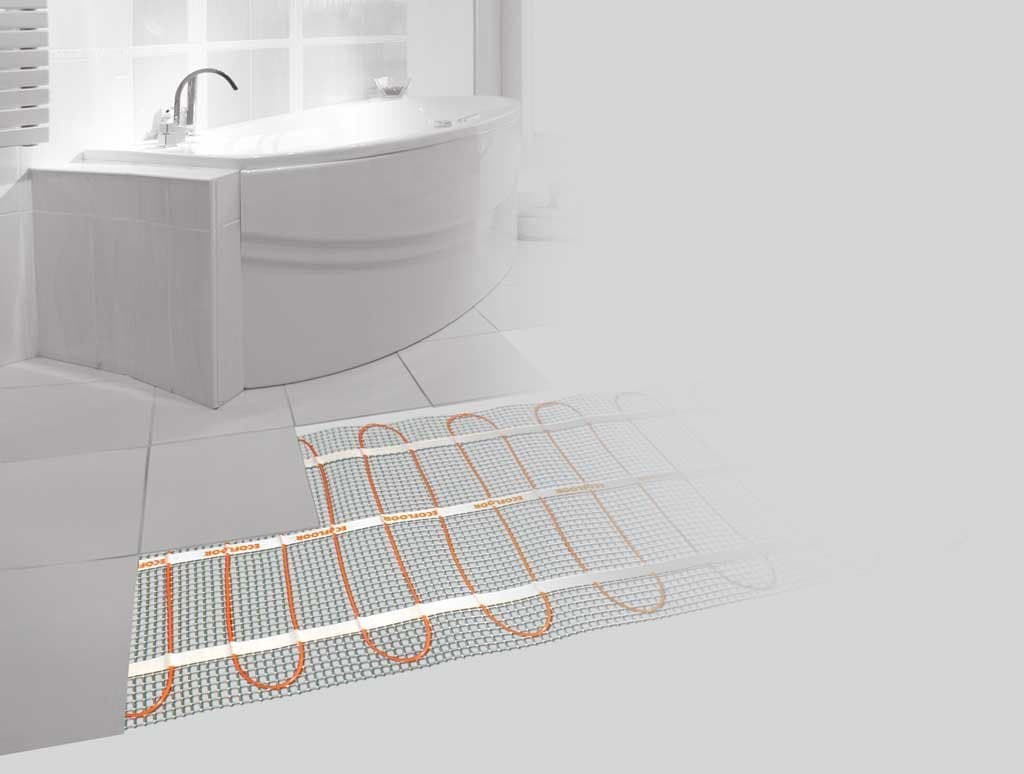 WARM TILES matowa mata grzejna 4,2 m2, 670 W, dwużyłowa