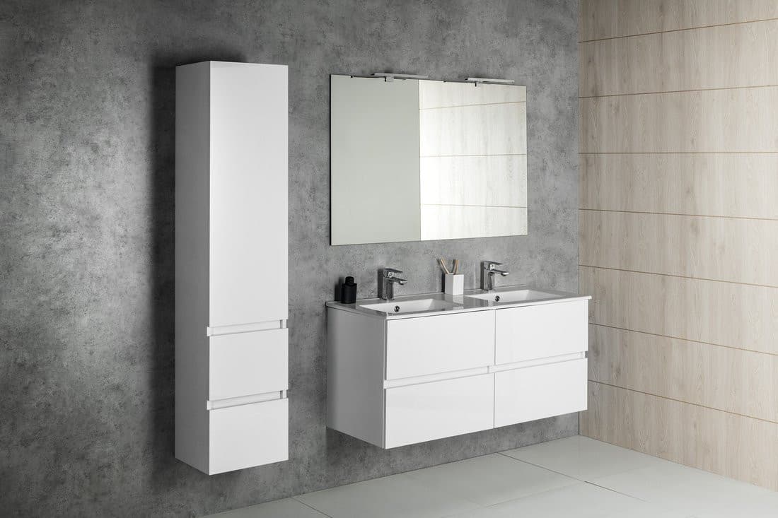 PANEDA szafka umywalkowa 119x55x45,2cm, biały