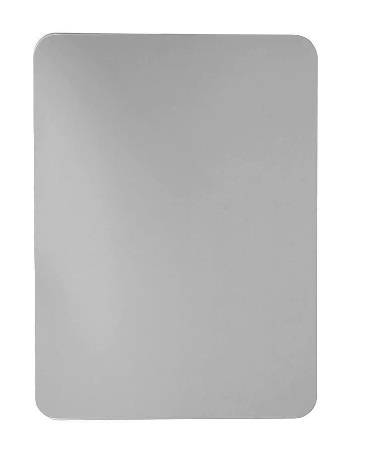 ISHAPE lustro prostokątne 50x70 cm, zaokrąglone rogi, bez mocowań