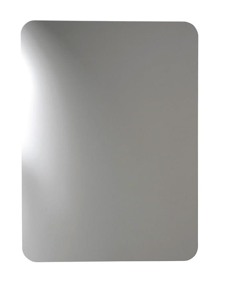 ISHAPE lustro prostokątne 50x90 cm, zaokrąglone rogi, bez mocowań