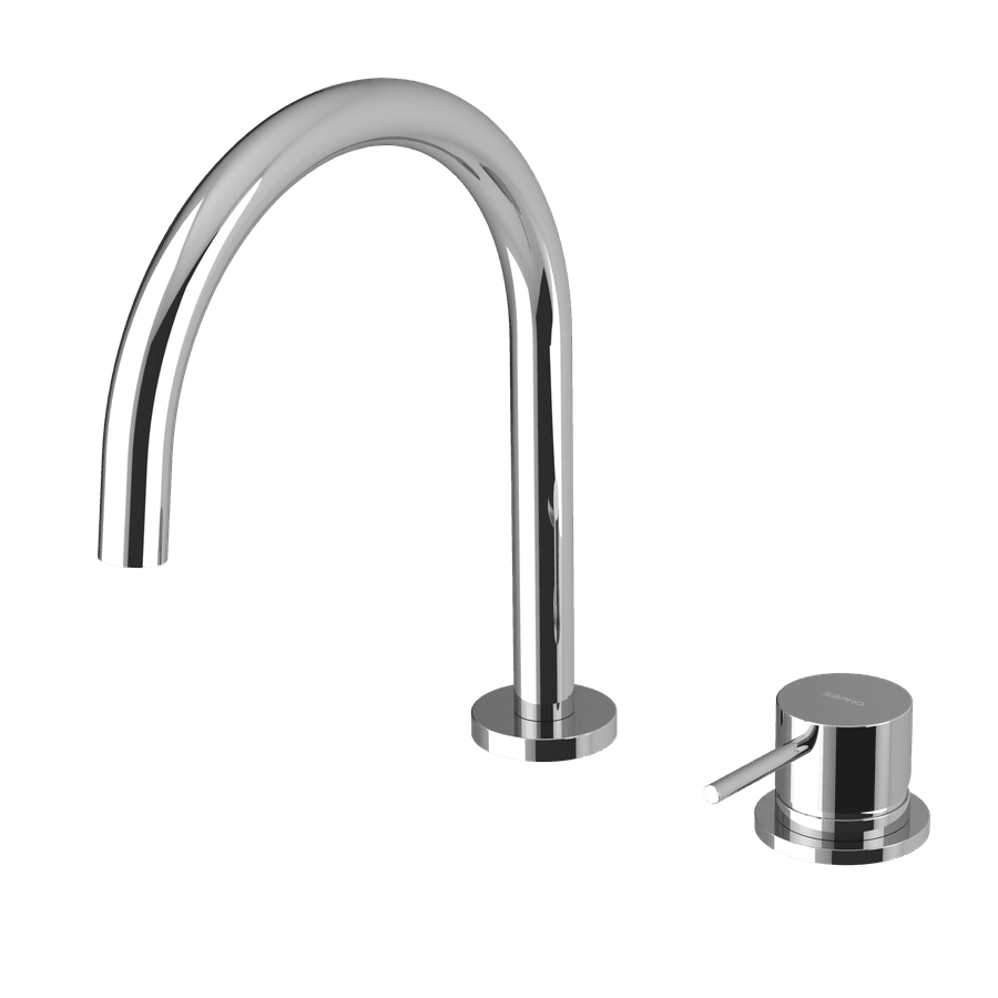 Bateria umywalkowa ULTRAMIX 2-elementowa bez odpływu, chrom