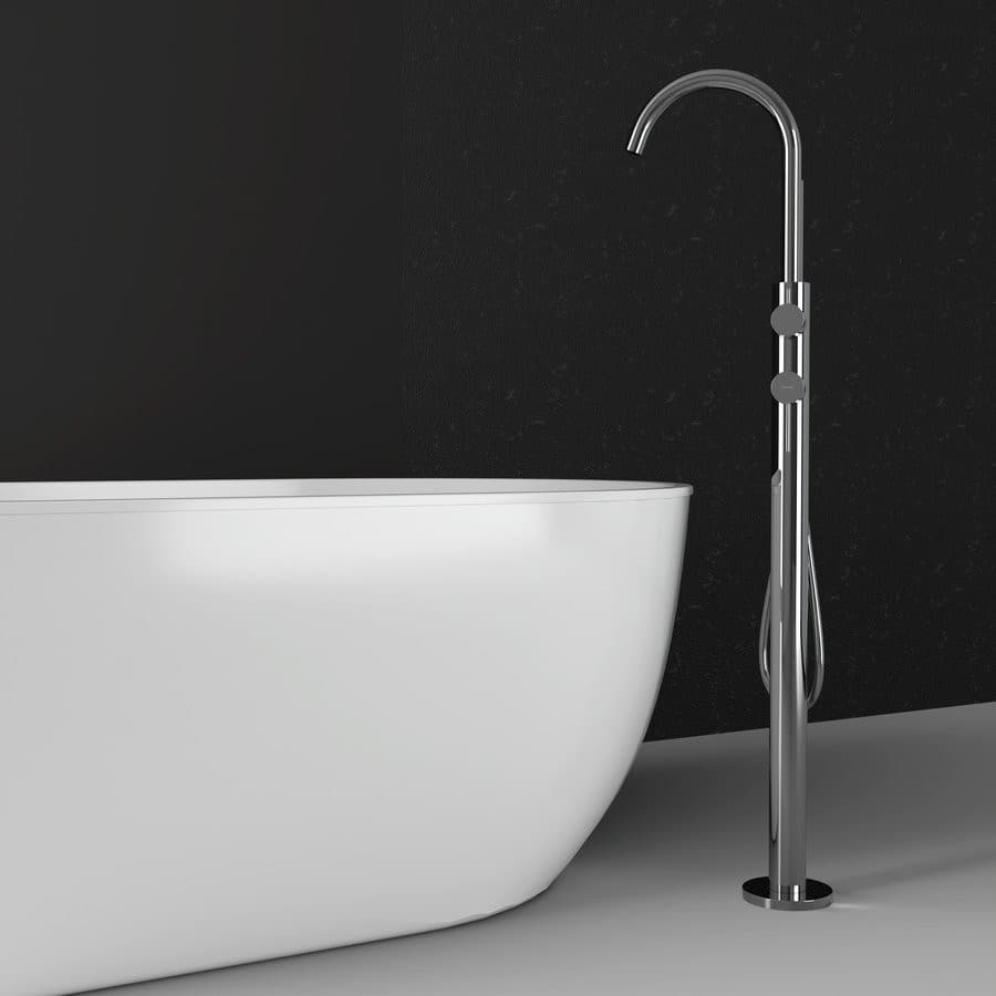 Bateria wannowa ULTRAMIX wolnostojąca, chromowana