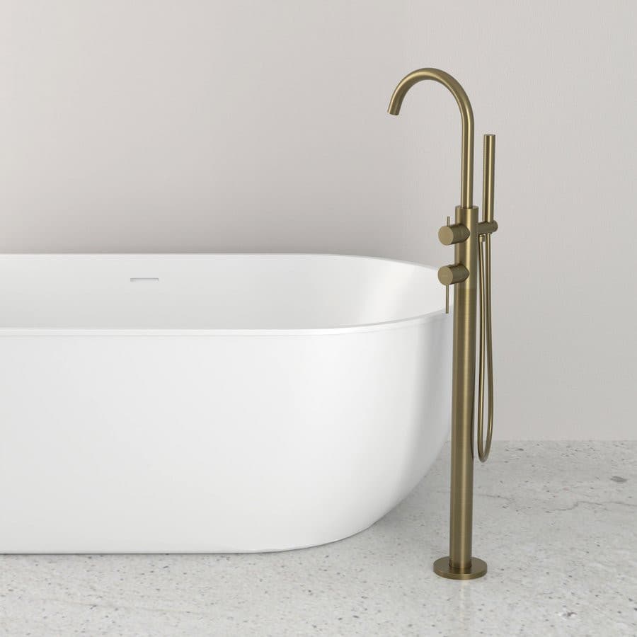 ULTRAMIX Bateria Wannowa Wolnostojąca Złoto Mat (1269 mm)