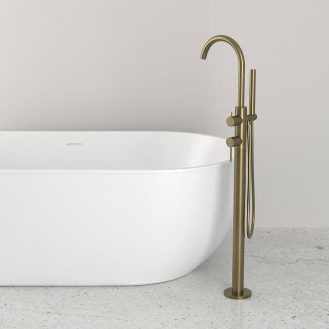 ULTRAMIX Bateria Wannowa Wolnostojąca Złoto Mat (1269 mm)