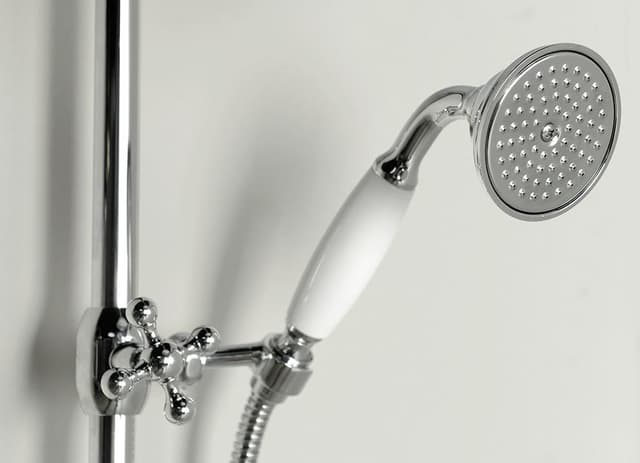 ANTEA zestaw prysznicowy z baterią termostatyczną, chromowany