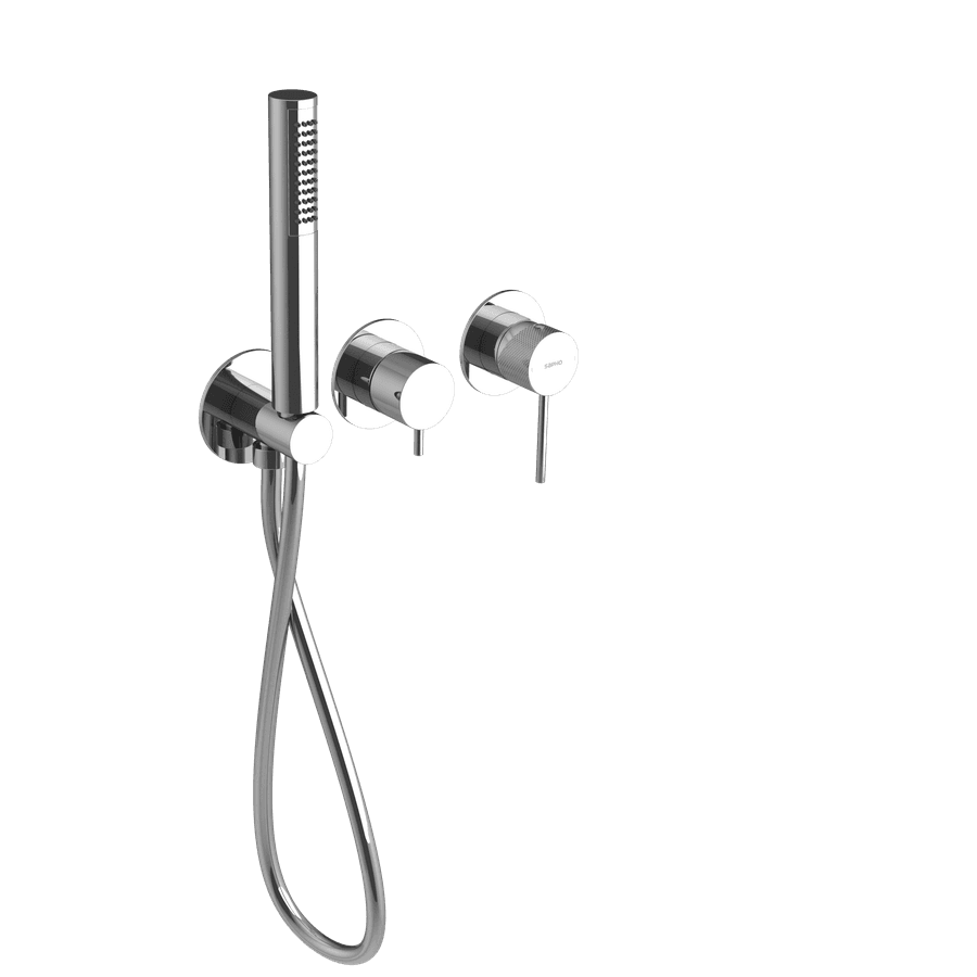 ULTRASAN podtynkowa bateria prysznicowa chrom, 2-funkcyjna