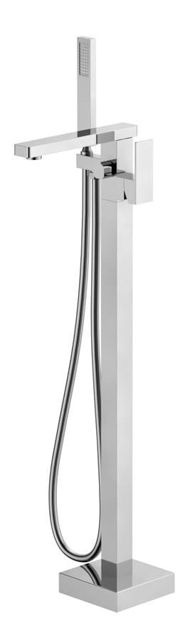 CUBEMIX bateria wannowa podłogowa, chromowana