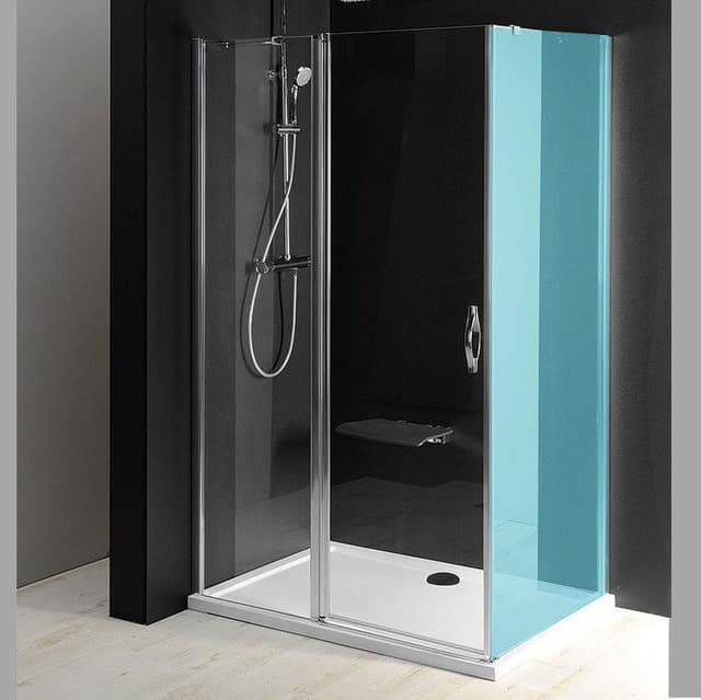 ONE drzwi prysznicowe jednoskrzydłowe 1100 mm, szkło czyste z wykończeniem Coated Glass