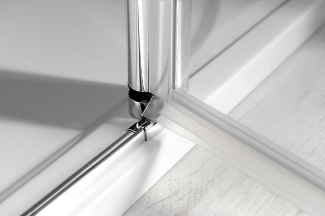 ONE drzwi prysznicowe jednoskrzydłowe 1100 mm, szkło czyste z wykończeniem Coated Glass