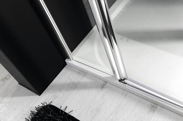 ONE drzwi prysznicowe jednoskrzydłowe 1100 mm, szkło czyste z wykończeniem Coated Glass