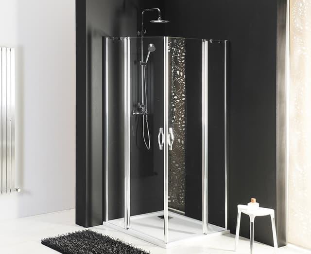 ONE drzwi prysznicowe jednoskrzydłowe 1100 mm, szkło czyste z wykończeniem Coated Glass