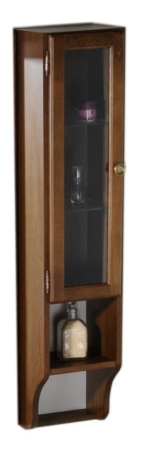 RETRO szafka do lustra 25x115cm, buk, lewostronna