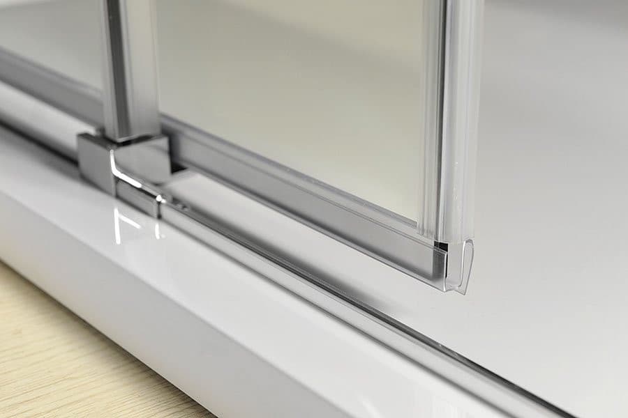 FONDURA drzwi prysznicowe przesuwne 1100mm, szkło czyste Coated Glass