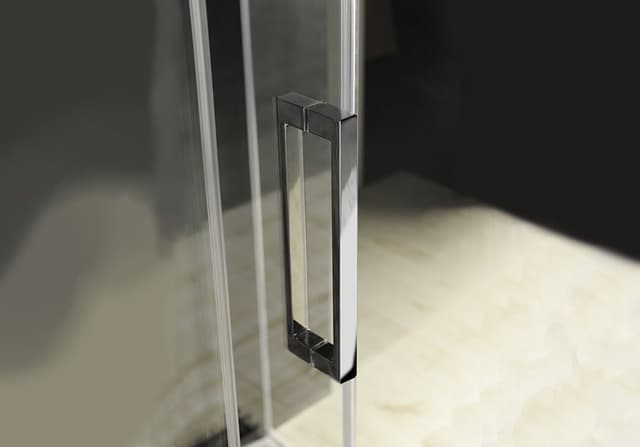 FONDURA drzwi prysznicowe przesuwne 1100mm, szkło czyste Coated Glass