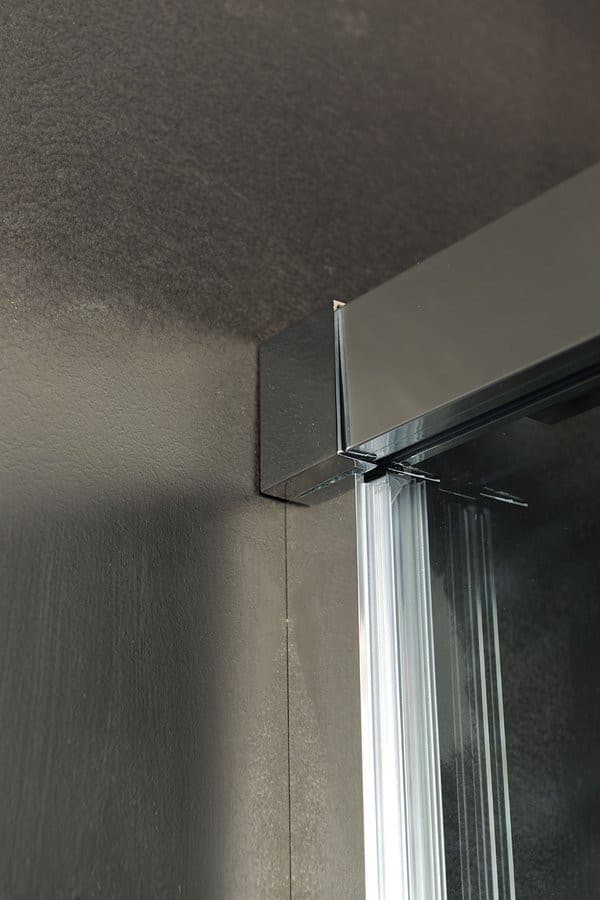 FONDURA drzwi prysznicowe przesuwne 1100mm, szkło czyste Coated Glass