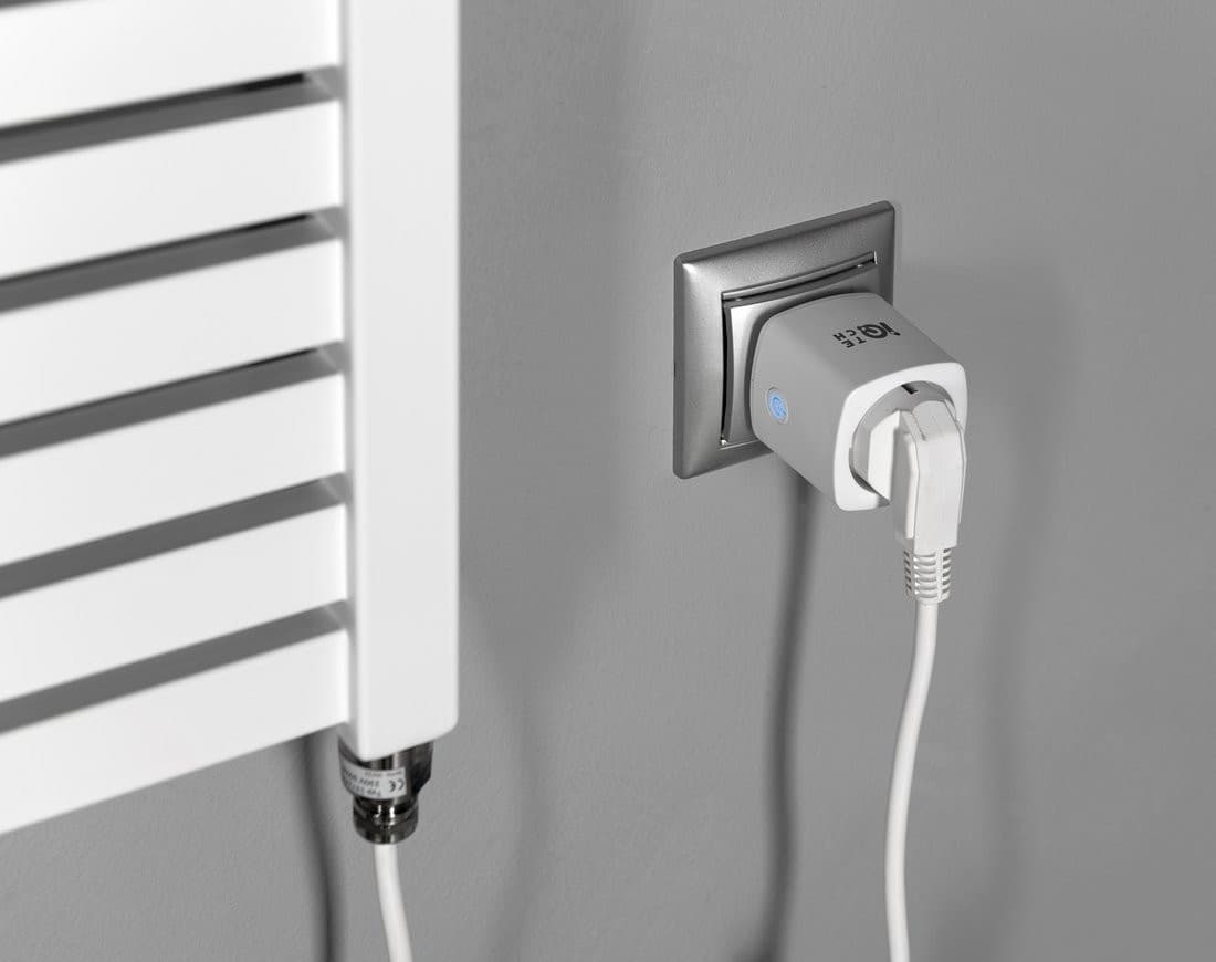 IQTECH inteligentny adapter gniazda z bolcem ochronnym, 16A