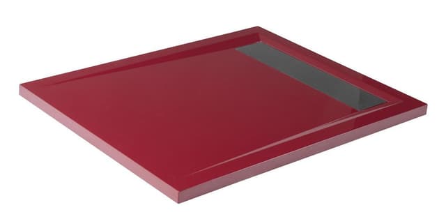 VARESA brodzik kompozytowy z maskownicą syfonu, 100x80cm, biały