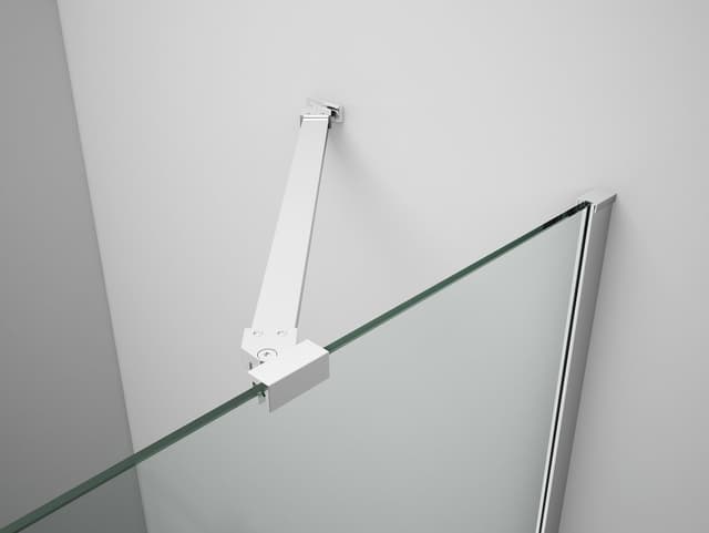 TRINITY CHROME kabina prysznicowa 900x800mm, szkło matowe lewe