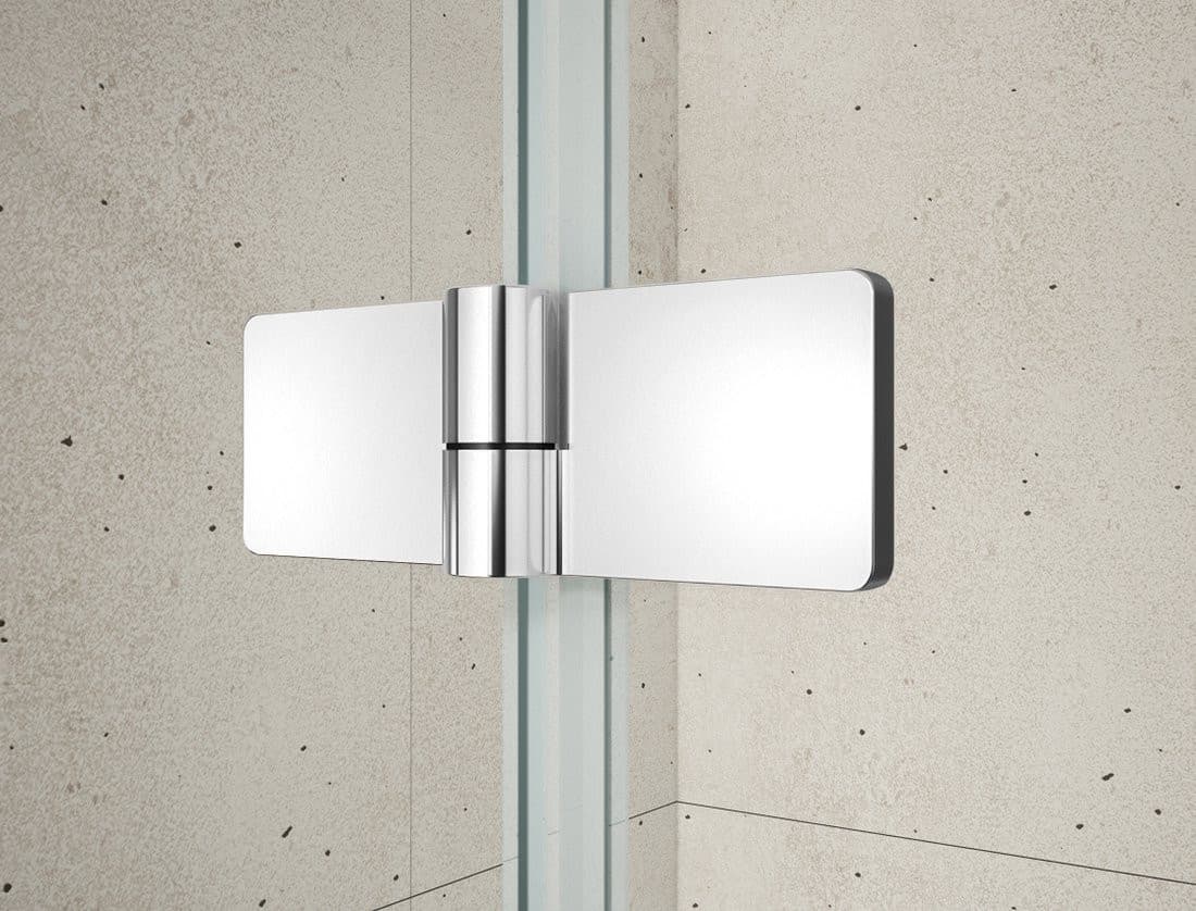 TRINITY CHROME kabina prysznicowa prostokątna 800x900mm, szkło czyste lewoskrzydłowe