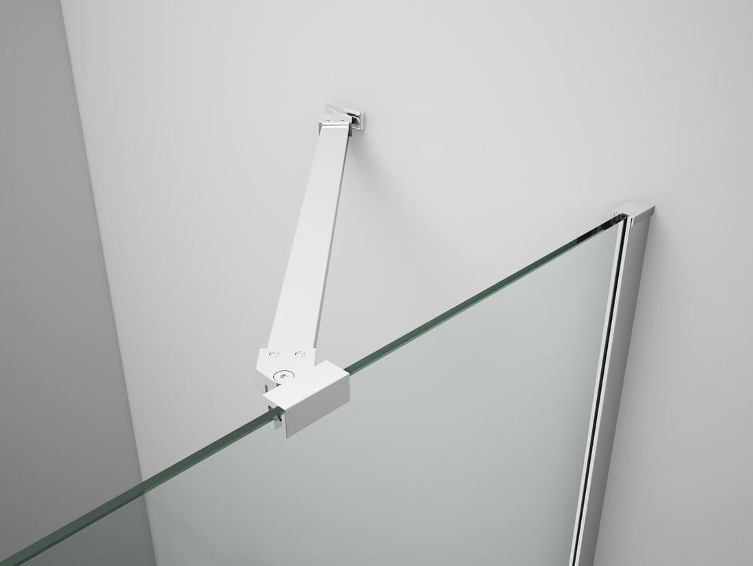 TRINITY CHROME kabina prysznicowa 800x900mm, szkło matowe, lewy otwierany
