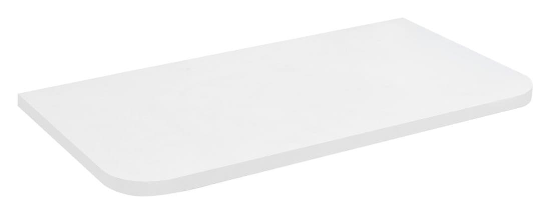 ZORBA blat Rockstone 41x22,5cm, biały mat (Solid Surface)