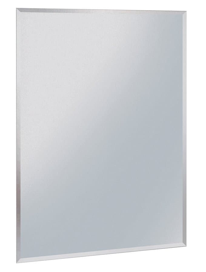 Prostokątne lustro fazowane 50x80 cm, z ochroną przed korozją