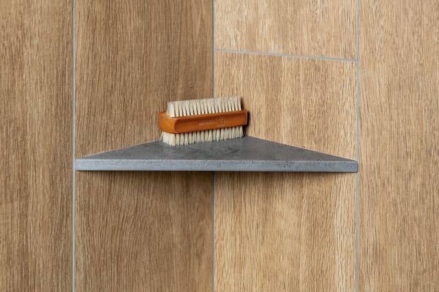 ABELINE narożna półka Rockstone 250x250mm, szara