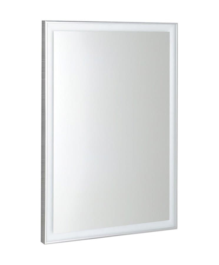 LUMINAR lustro LED w ramie chromowanej 600x800mm