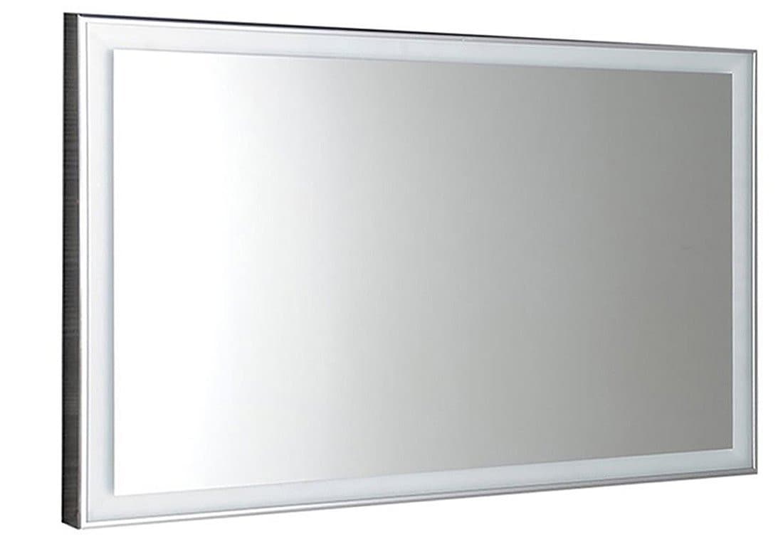 LUMINAR lustro LED w ramie chromowanej 1200x550mm