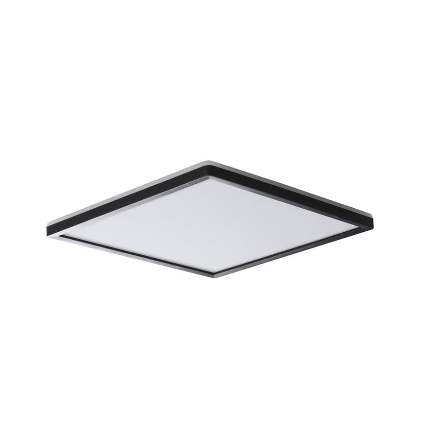 AZPO lampa sufitowa LED 300x300mm, 17,5W, IP54, czarny mat