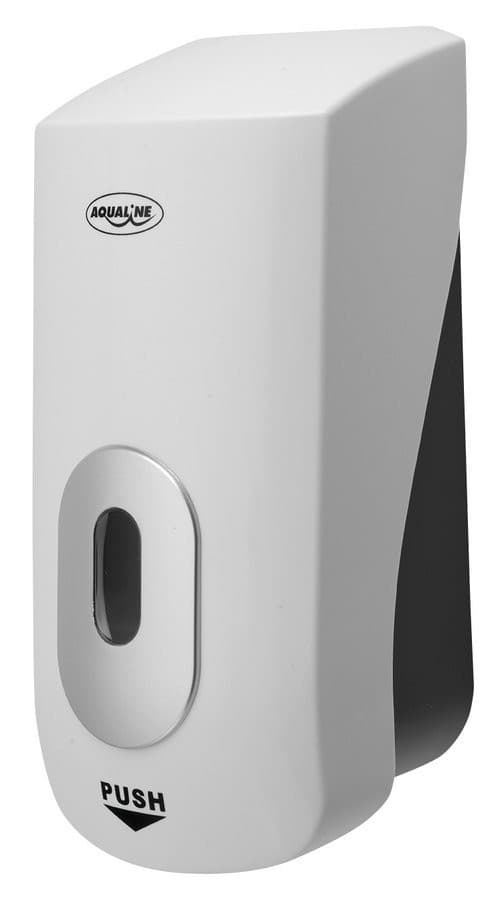 EMIKO Dozownik płynnego mydła do powieszenia, 1000 ml, biały