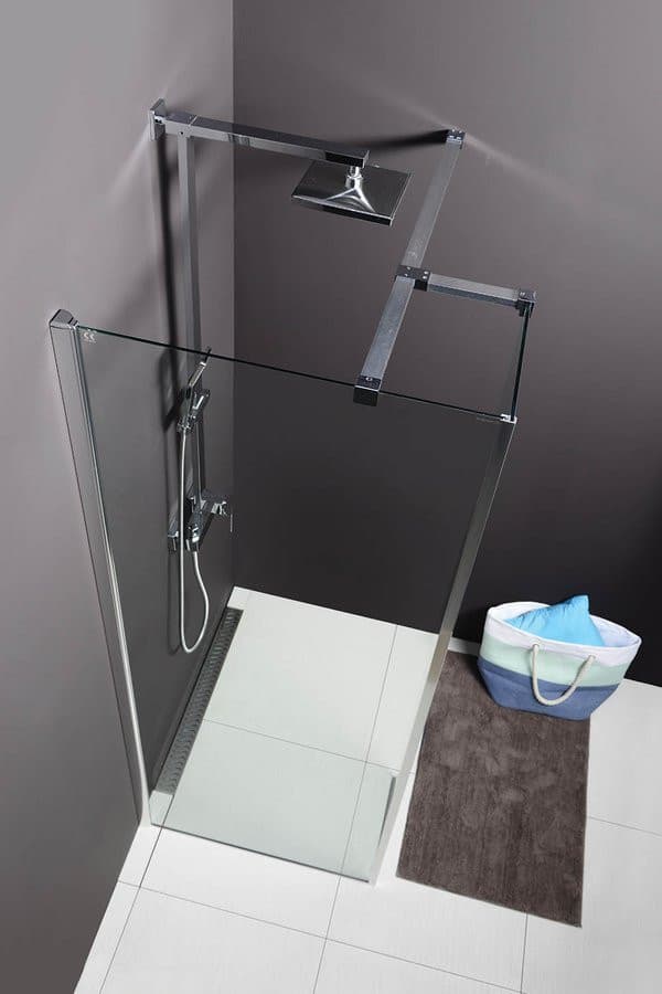 MODULAR SHOWER ścianka do montażu dodatkowego panela, 1000 mm