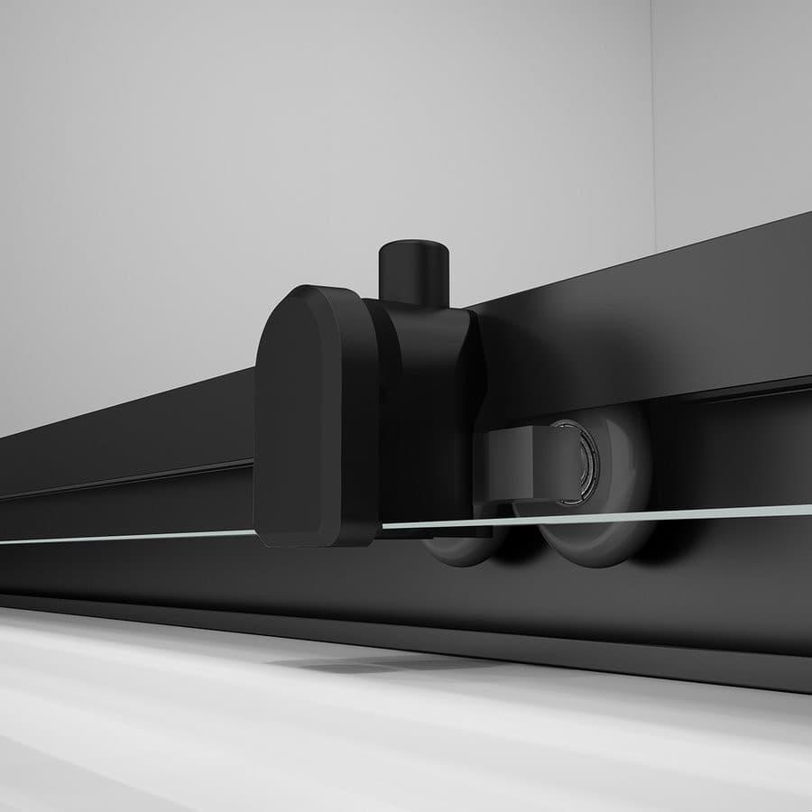 EASY BLACK kabina prysznicowa 1100x700mm, wariant L/P