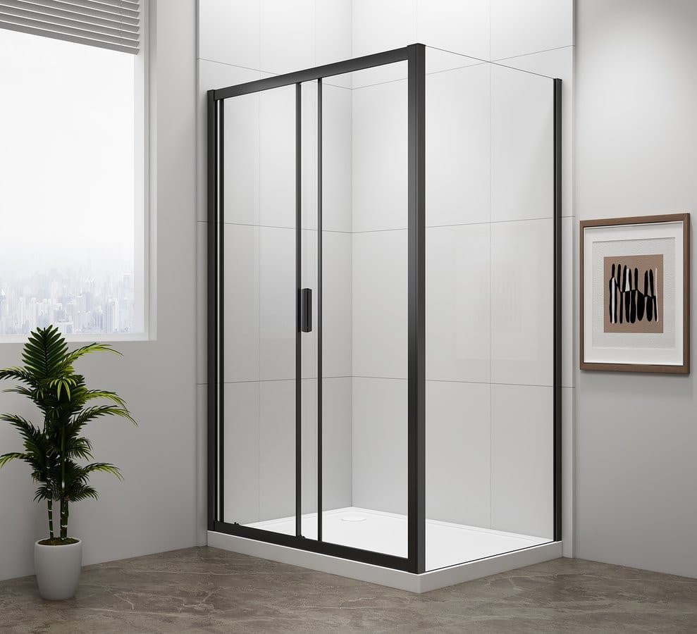 EASY BLACK kabina prysznicowa 1200x800mm wariant L/P