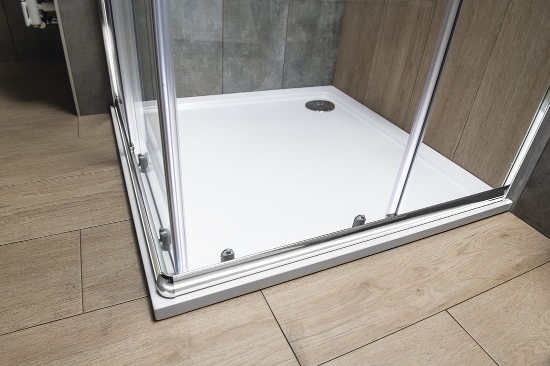 AGGA kabina prysznicowa 800x700mm, szkło czyste